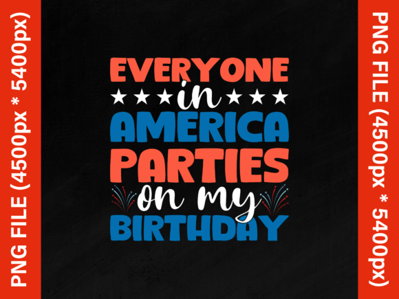4th of July Birthday Shirt Design: Celebrate in Patriotic Style