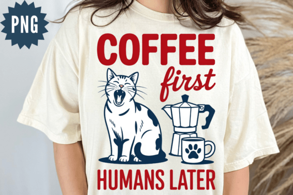 Adorable Cat Coffee Clipart for Modern Designers