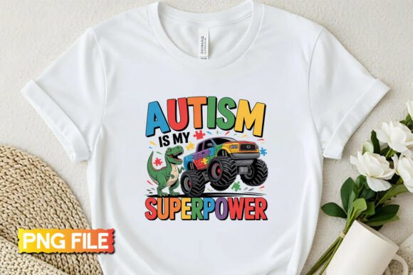Autism is My Superpower: A Designer's PNG Asset