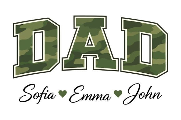 Camo Dad Custom Names Design: A Modern Visual Identity Tool