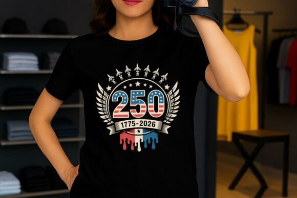 Celebrate 250 Years: A Bold Vintage Patriotic Design for 2026