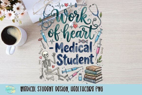 Medical Student Design: Healthcare PNG for Creative Projects