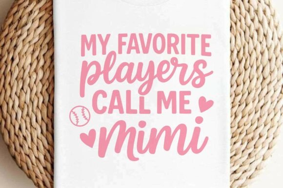 Softball Mimi SVG & Retro Mimi PNG: Elevate Your Designs